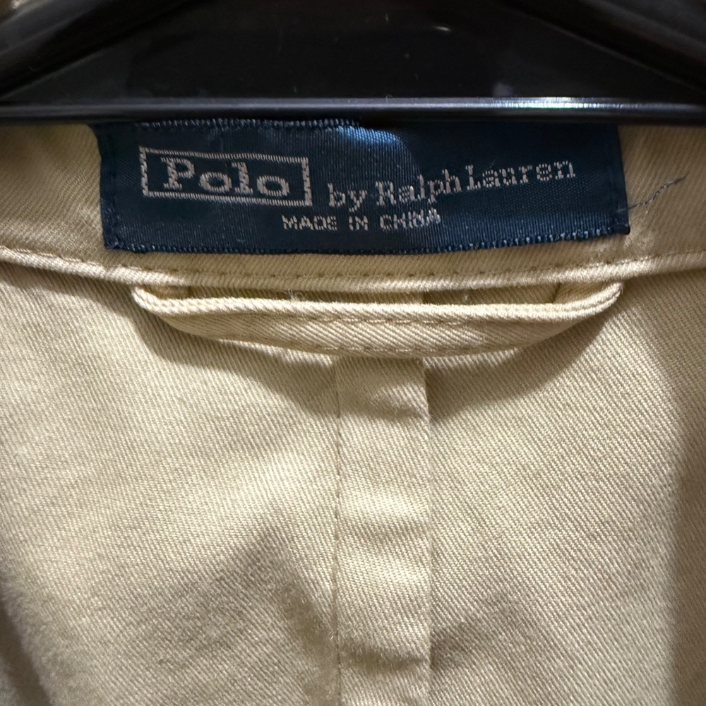Polo Ralph Lauren Khaki Cotton Unlined Sport Jacket - Picture 4 of 13